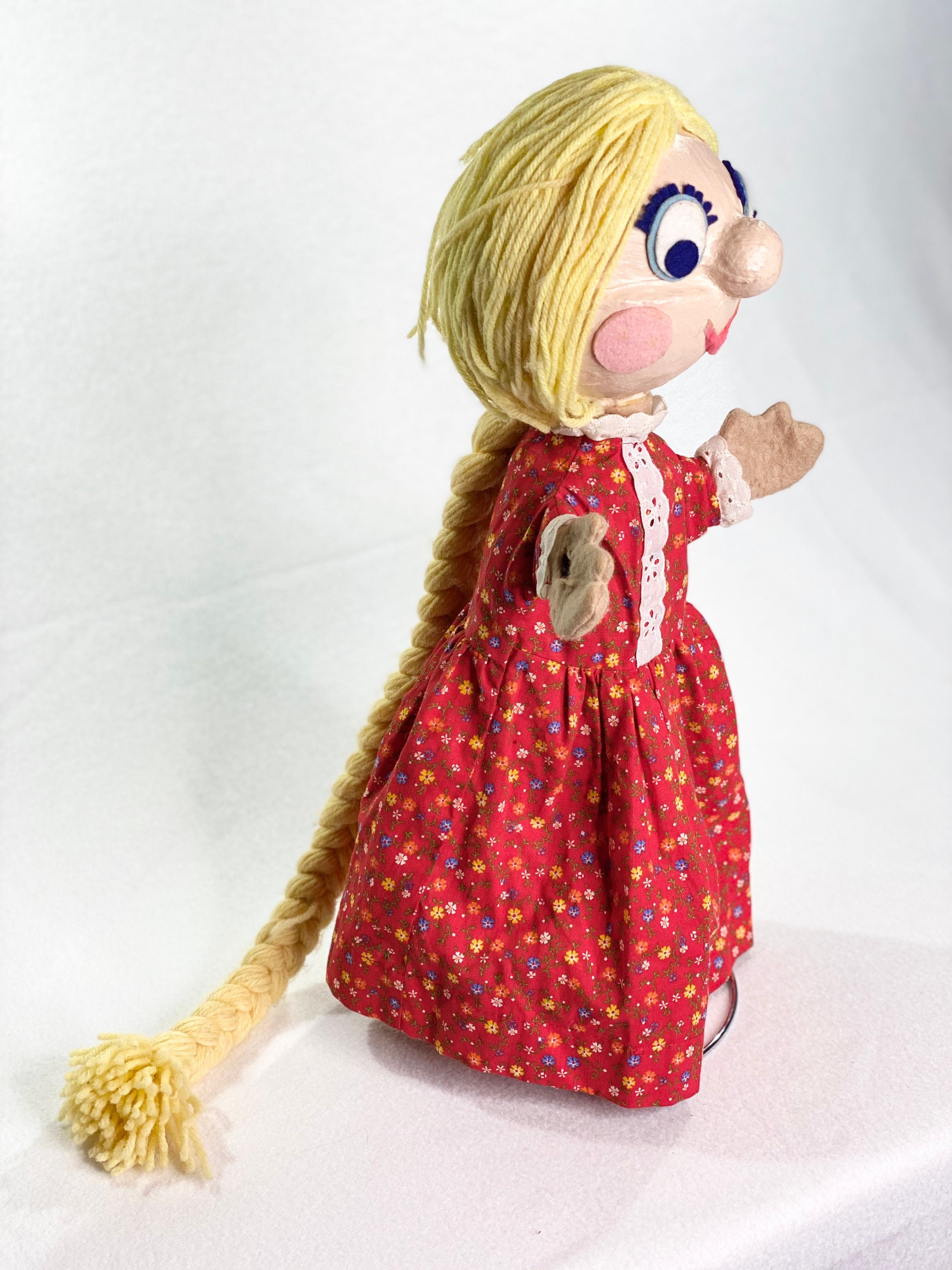 Rapunzel Glove Puppet Etsy