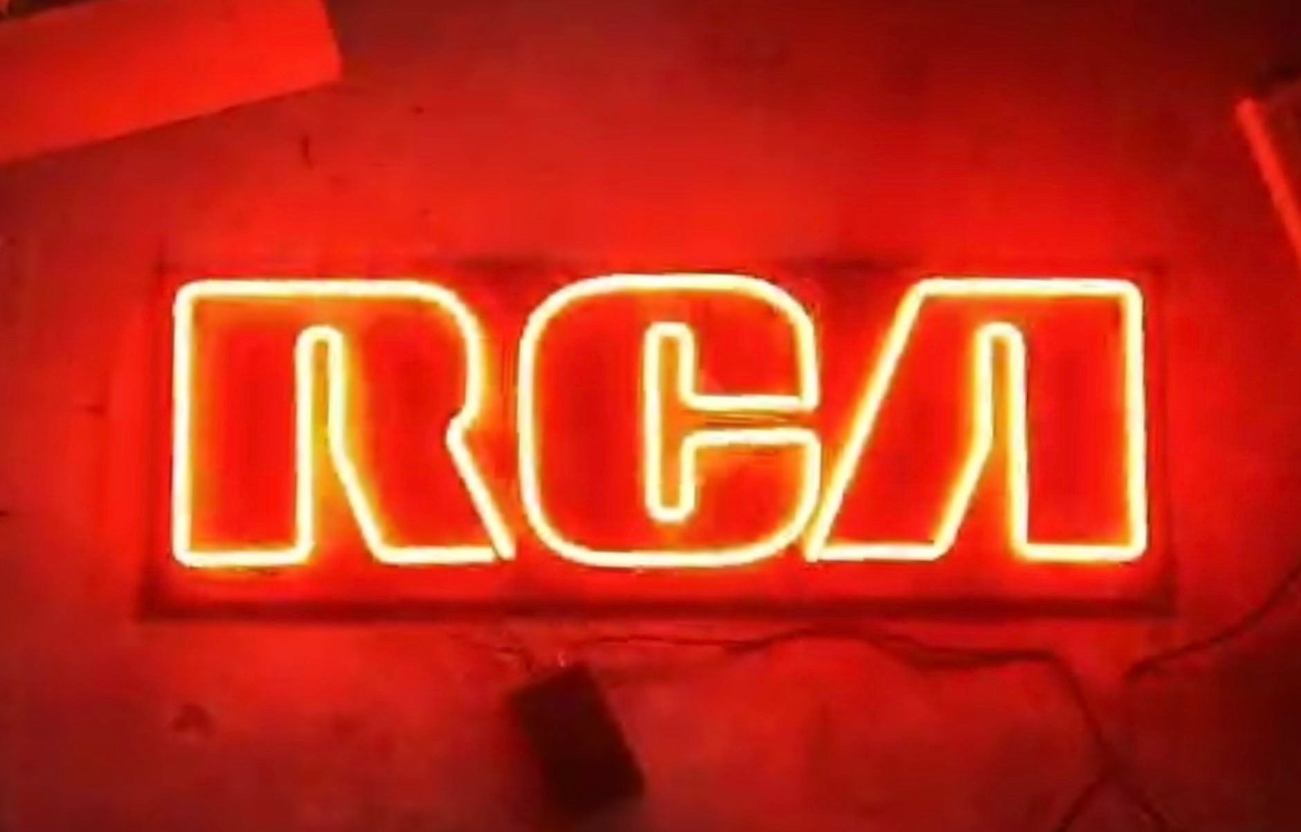 RCA Real Flashing Neon Sign From Blade Runner Etsy