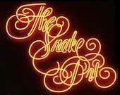 The Snake Pit Real Neon Sign Scaled Replica from Blade Runner