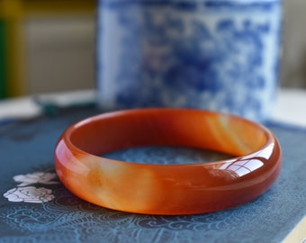 Natural Agate Bangle