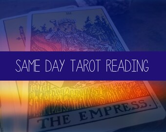 Tarot Reading -Same Day - Choose from 3 or 9 Card Spread