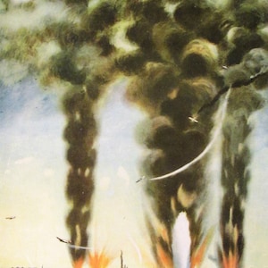 History WWII Imperial Japanese Combat Art print