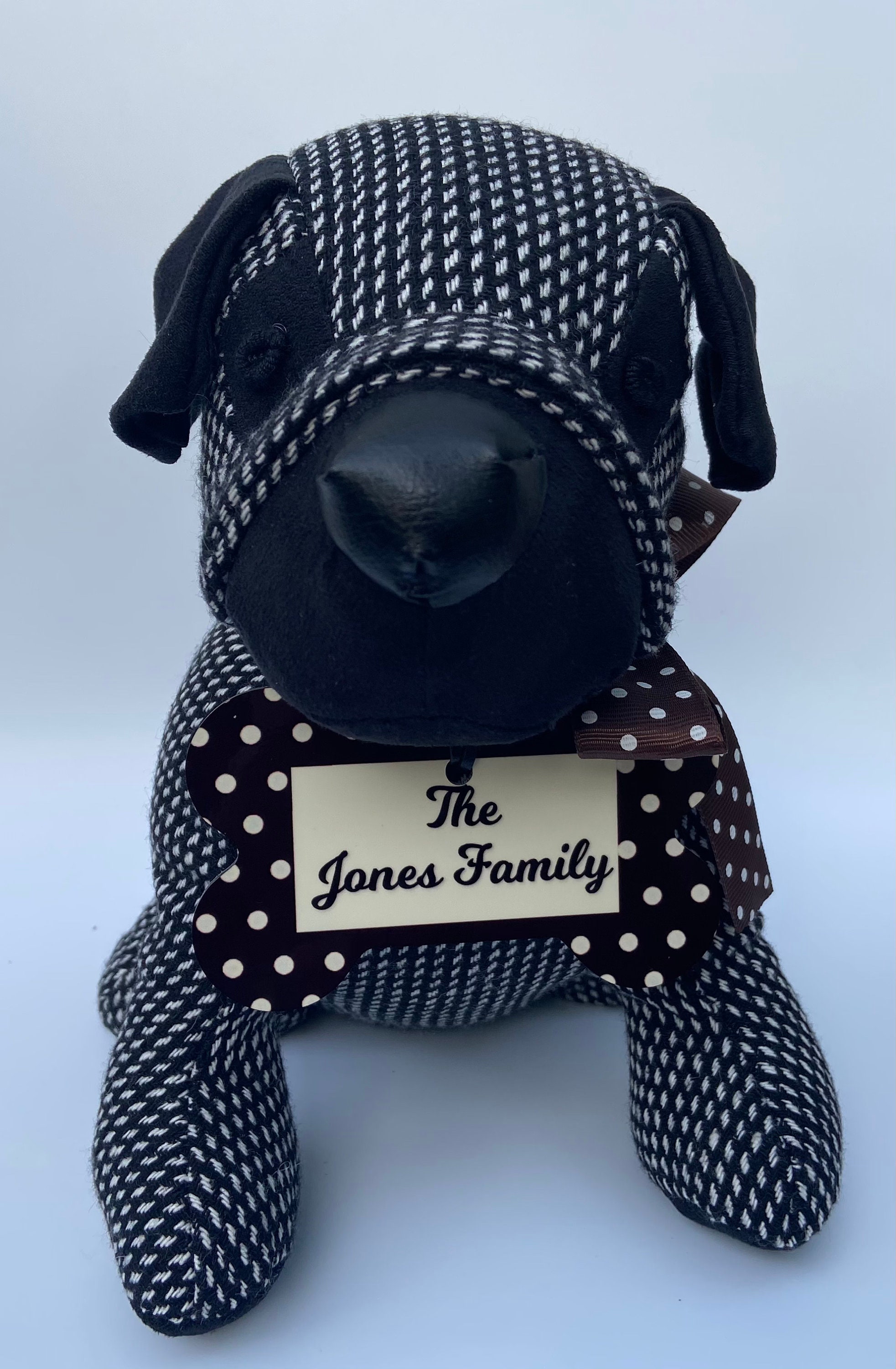 Dog Door Stopper Weighted Personalized Etsy