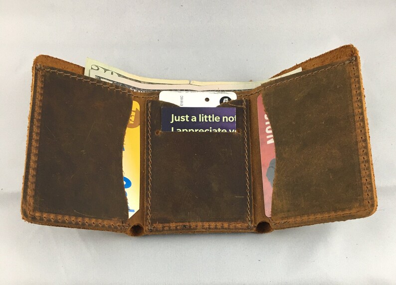 Minimalist Leather Wallet Unisex Wallet Personalized Bifold Leather Distressed Leather Wallet Slim Leather Wallet