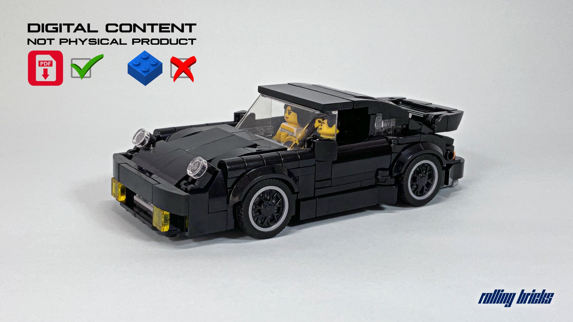 LEGO MOC Eleanor - Ford Mustang Shelby GT500 by RollingBricks