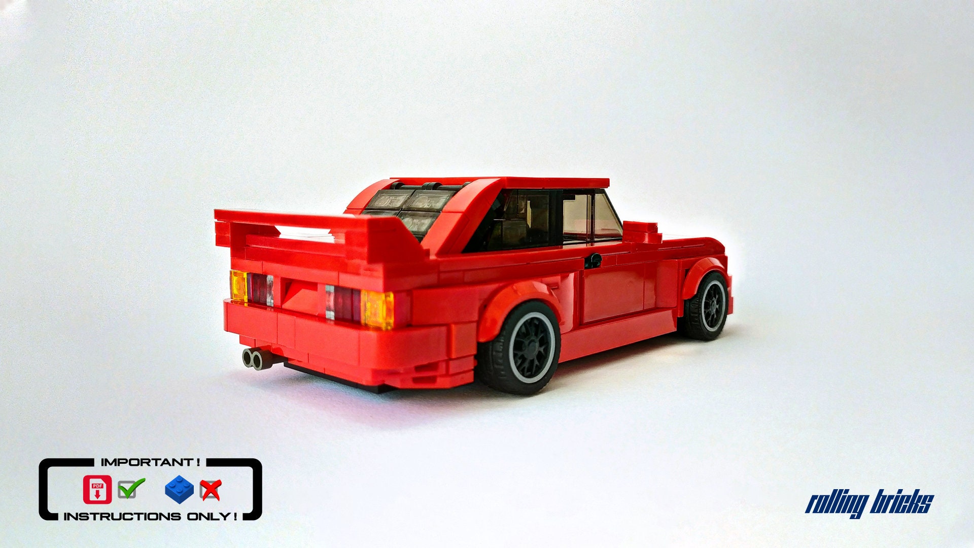 Lego BMW M3 E30 Speed Champions  Custom Models made from LEGO® Bricks /  MOCs