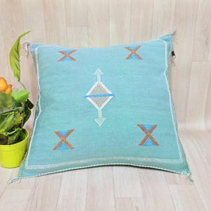 Cactus Silk Pillow Cover, Moroccan Sabra Cushion Cover , Boho Cushion, Sabra Cactus Silk Cushion,Home decor