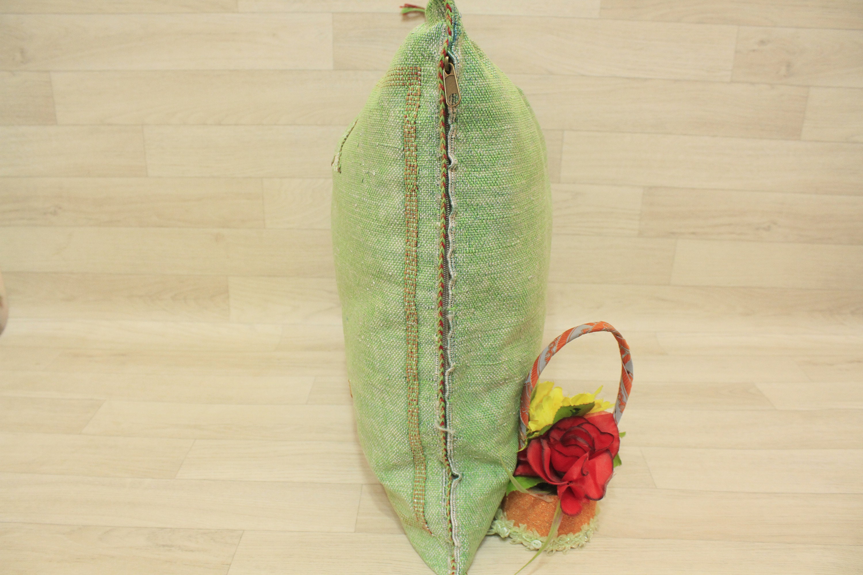 Cactus Silk Pillow Cover Moroccan Boho Throw Pillow Hand Etsy UK