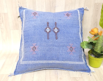 Cactus Silk Pillow Cover, Moroccan Sabra Cushion Cover , Boho Pillow, Sabra Cactus Silk Cushion,Decorative Sabra Silk Pillow