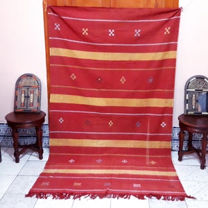 7.87x 4.52 ft Moroccan Rug-Moroccan Cactus Silk Rug-Berber Rugs-Handmade Rug-Boho Rug-Morocco Rug-Moroccan Style Carpet