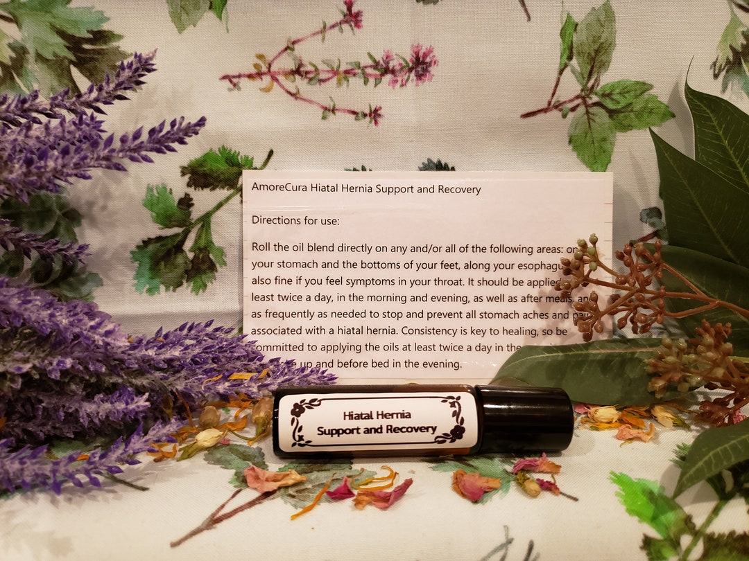 Hiatal Hernia Support Essential Oil Blend All Natural Organic Certified