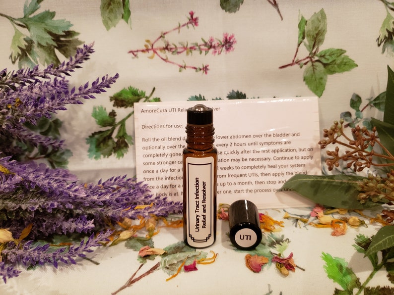 Urinary Tract Infection UTI Relief Essential Oil Blend Etsy UK