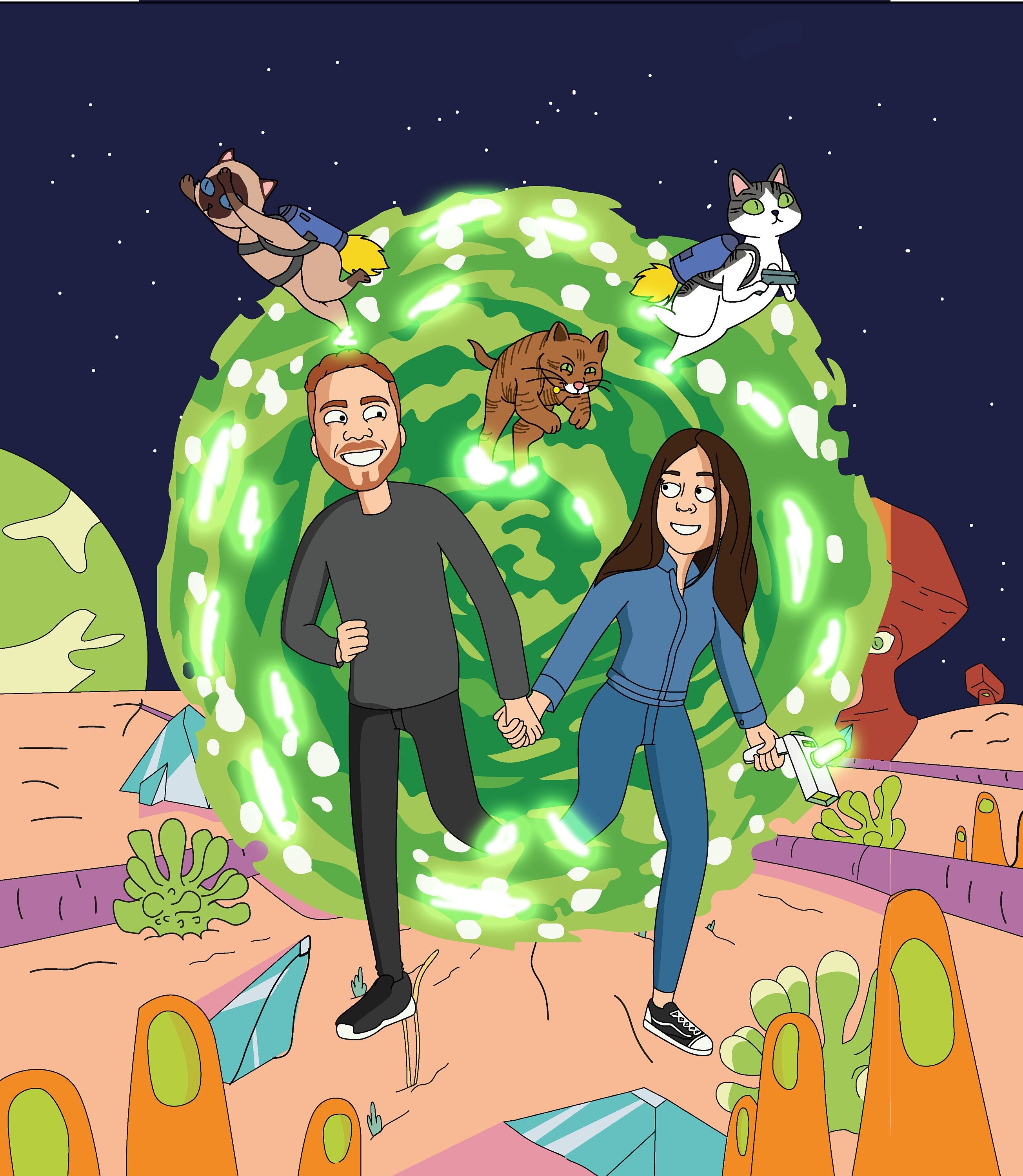 Rick And Morty – CUSTOM PORTRAITS | lupon.gov.ph