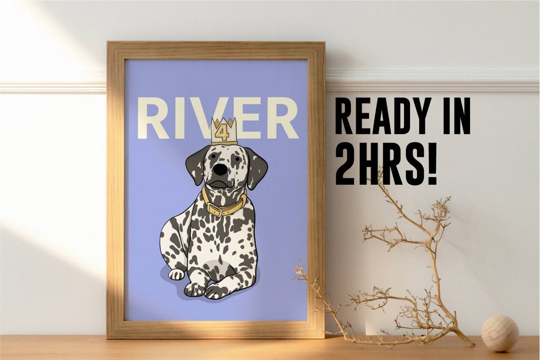 Custom Digital Pet Portrait: Unique Pet Memorial Gift - Etsy