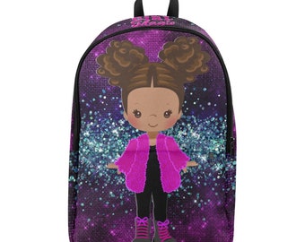 Mochila Fashionista, Black Girl Magic, Mochilas Escolares Personalizadas, Mochilas para Chicas Negras