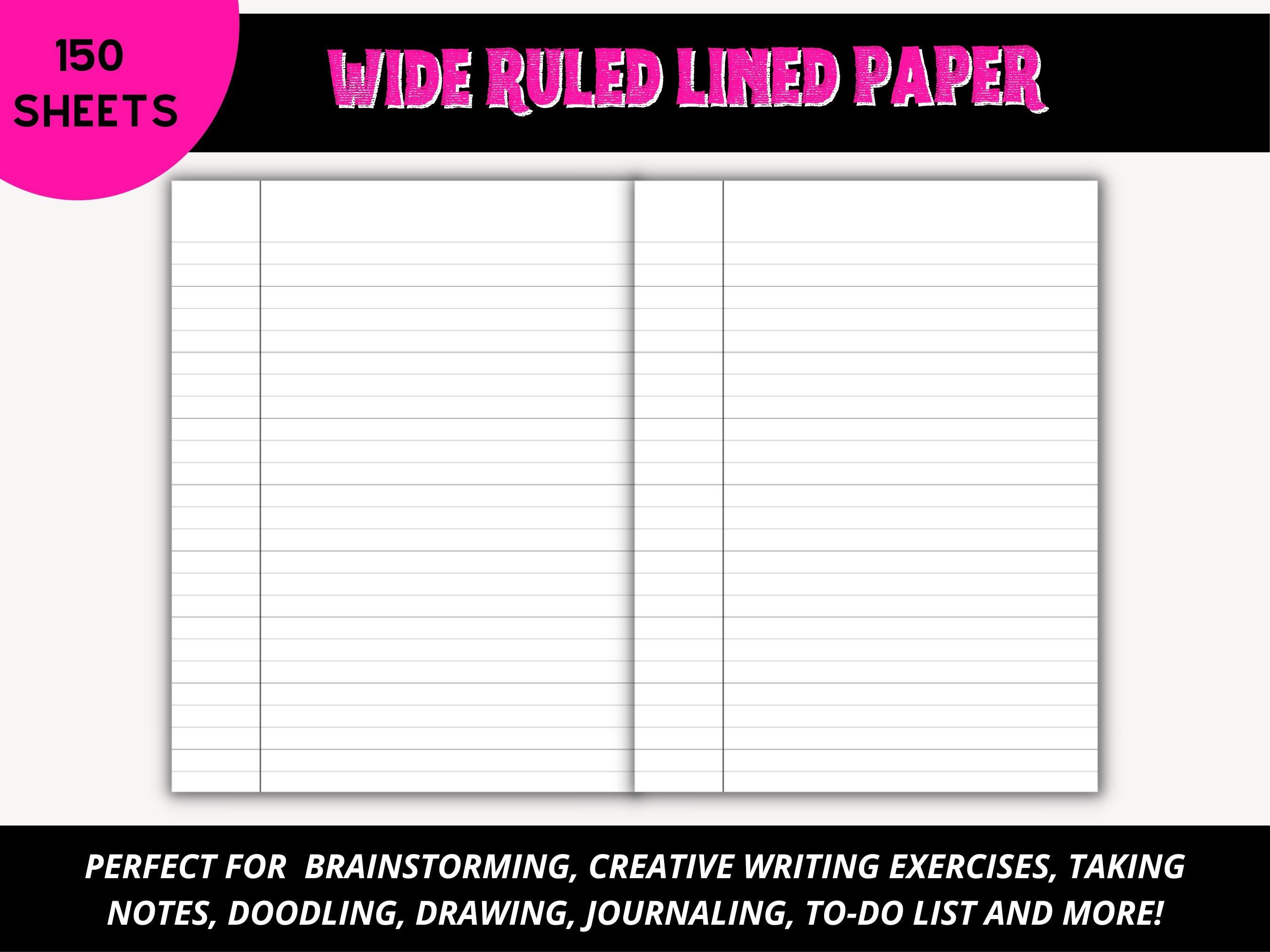 Wide Ruled Composition Notebook Journals | Future Gymnast, Ballerina, Black Girl Magic | Back to School Notebook | African American Girls