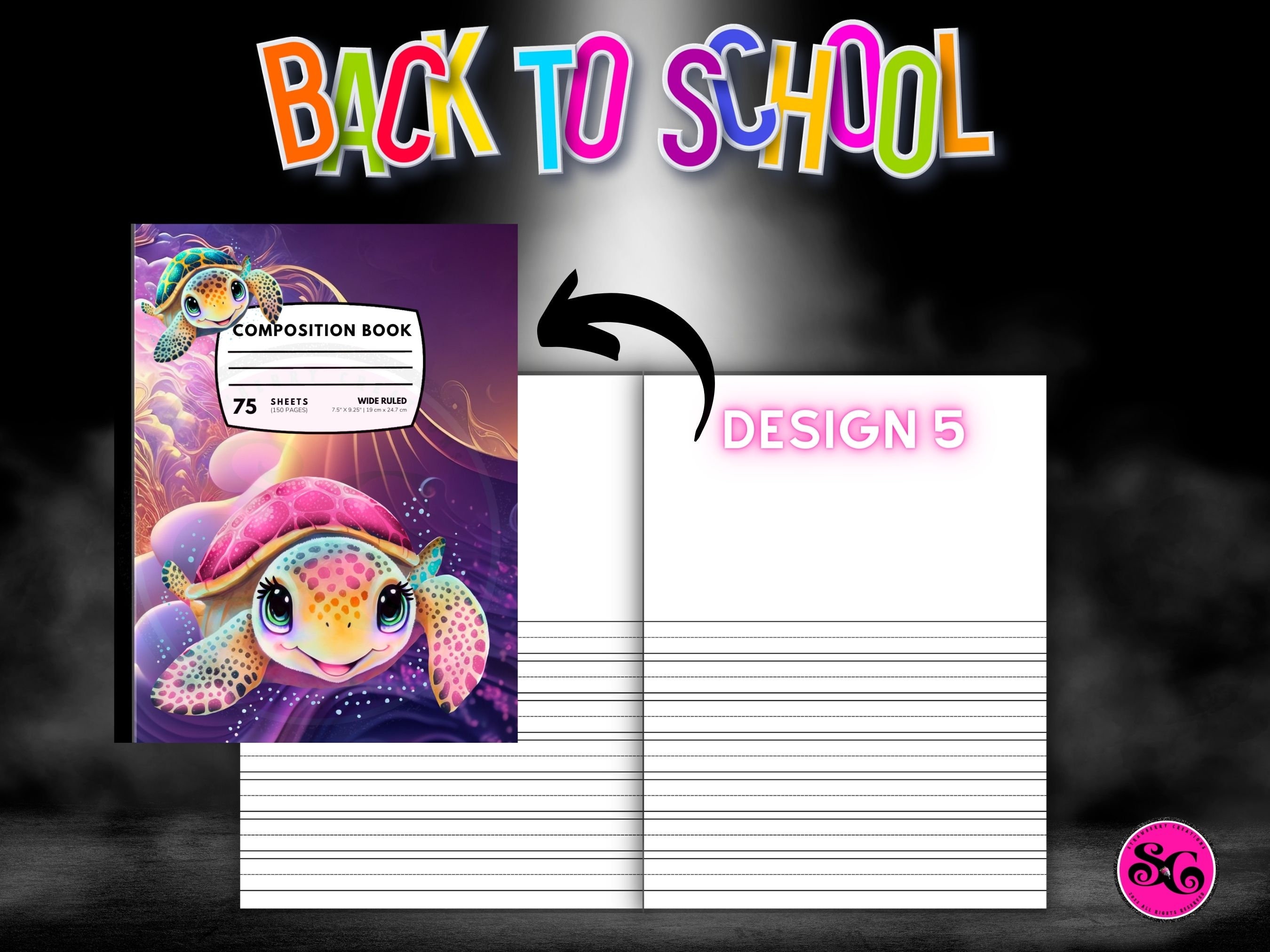 Wide Ruled Composition Notebook Journals | Future Gymnast, Ballerina, Black Girl Magic | Back to School Notebook | African American Girls
