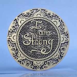 I AM STRONG - Grieving Friend Bereavement Gift, Condolence Sympathy Thinking of You, Celebration of Life