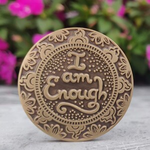 I AM ENOUGH - Sentimental Gifts for Your Best Friend, Gift For Best Friend Female, Graduation Gift for Best Friend, High School College Gift