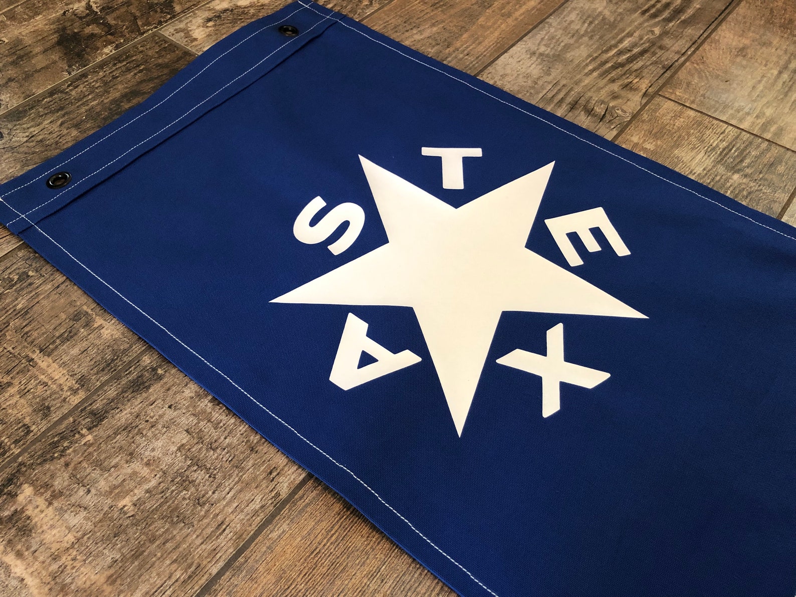 Handmade Texas Lone Star Hanging Flag Home Flag Wall Banner Etsy