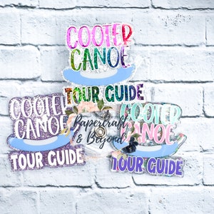 OP BESTELLING: Cooter Canoe Tour Guide-badgehaspel, grappige haspel verpleegkundige badge, haspel verpleegkundige badge, ID-tag voor noodverpleegkundige