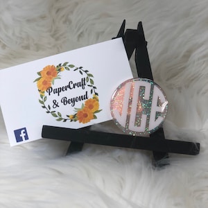 Benutzerdefinierte Monogramm Ausweis Reel, benutzerdefinierte Glitzer Glitzer Ausweis Reel, Krankenschwester Ausweis Reel, medizinischer Ausweis Reel, personalisierte Monogramm Krankenschwester Ausweis Reel