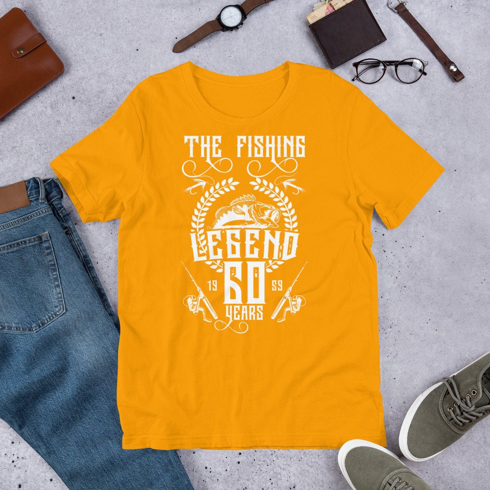 Pesca SERAFINO legenda TEE padri papà natale regalo di compleanno idea Uomo T Shirt Top 