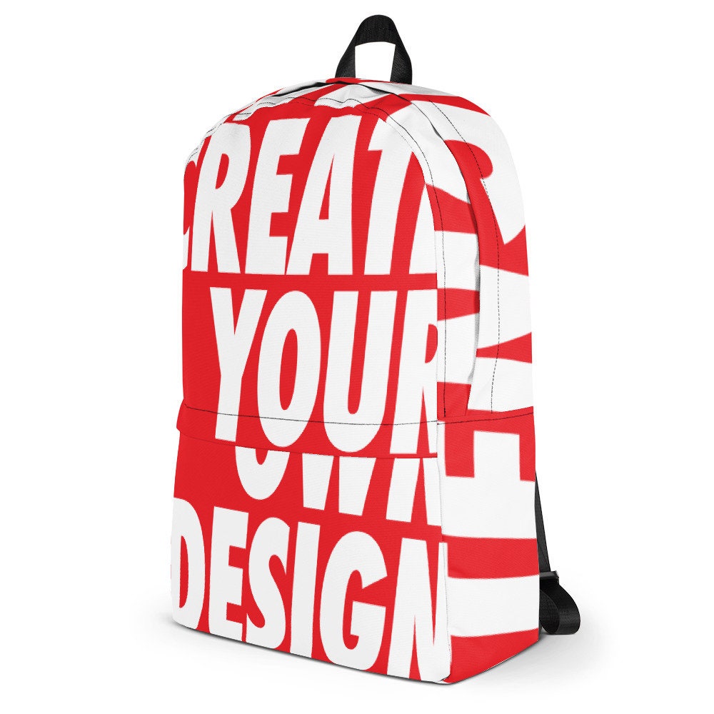Customisable Backpack Customize Your Own Backpack - Etsy