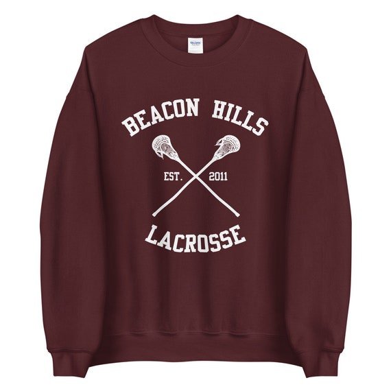 Beacon Hills Teen HOODIE Stilinski McCall Lahey All Names Lacrosse  PERSONALIZED