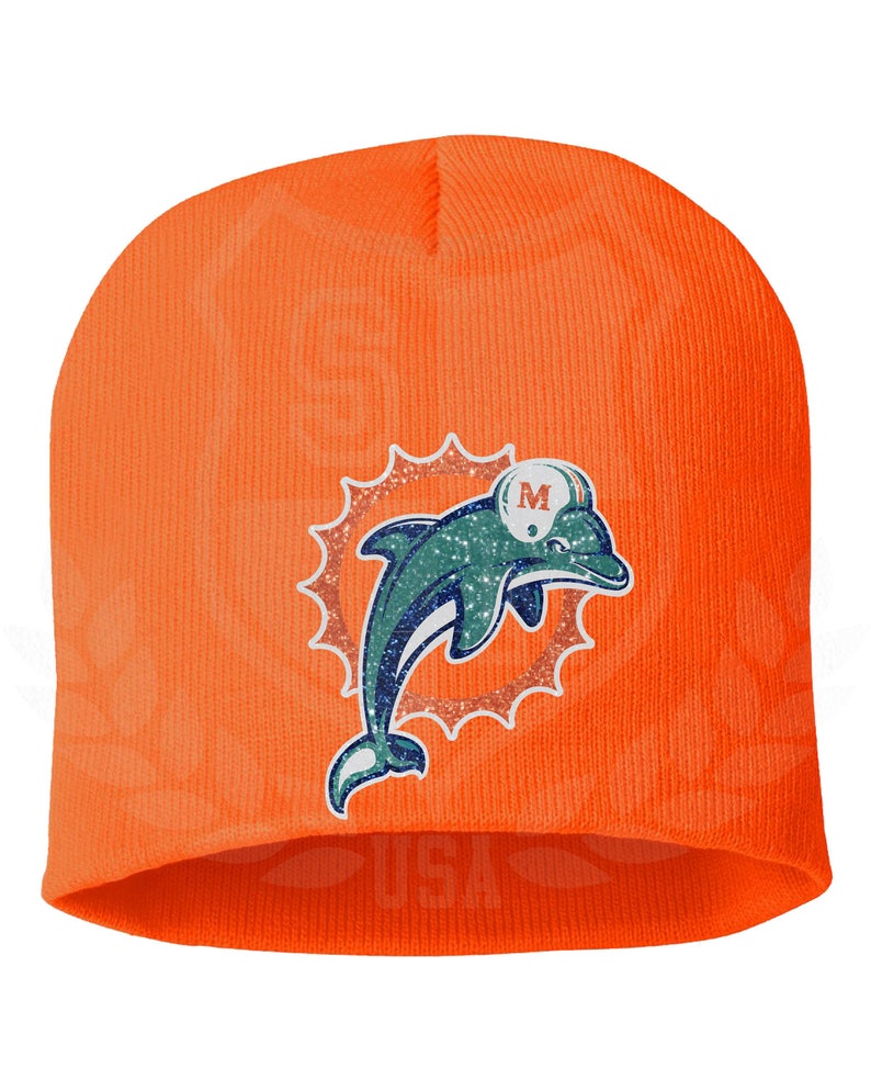 Miami Dolphins Beanie | Etsy