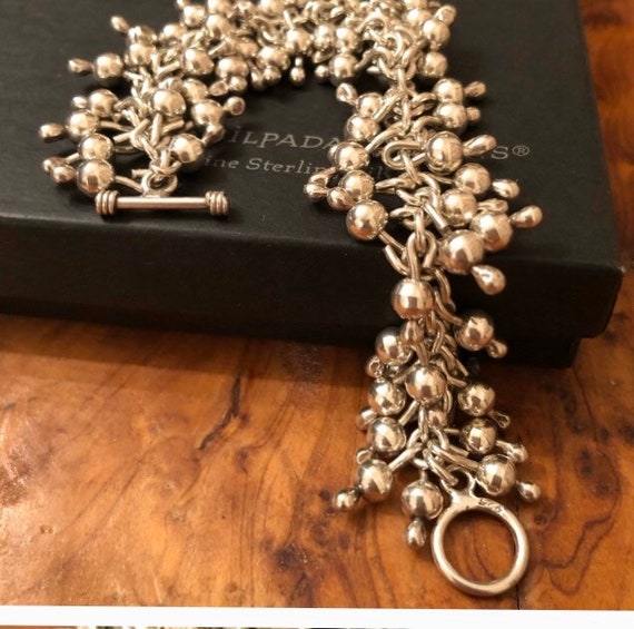 Iconic Vintage Silpada Sterling Silver Cha Cha Silver Ball Bracelet With a Toggle Clasp B0919 Etsy Australia