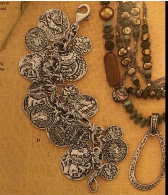 Silpada coin bracelet discount