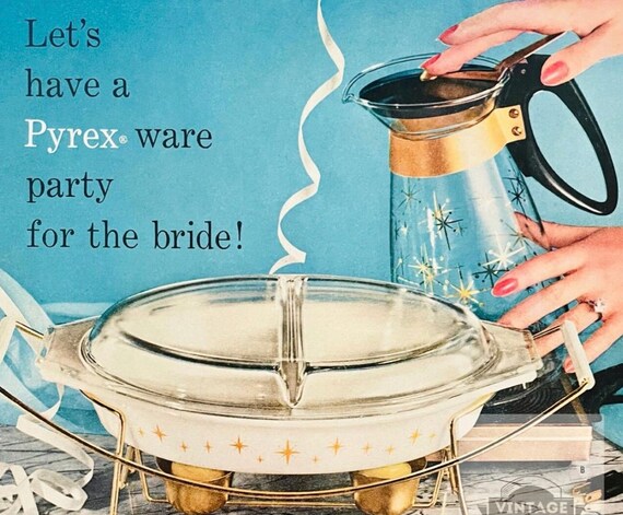 Digital Rare Vintage Pyrex Coffee Magazine Advertisement - Etsy