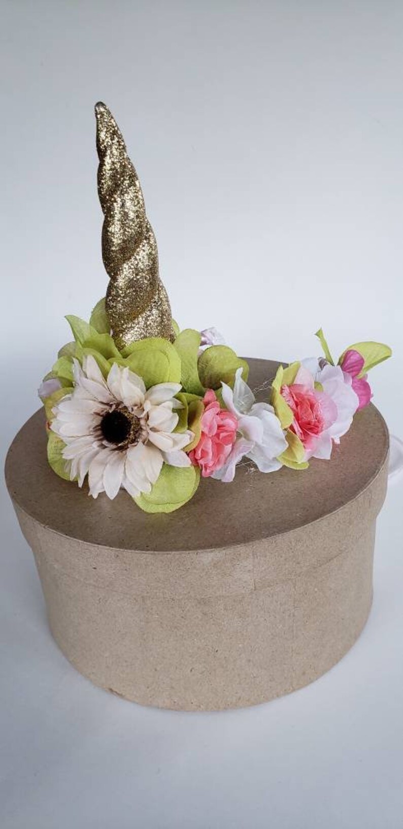 Unicorn Flower Crown Etsy