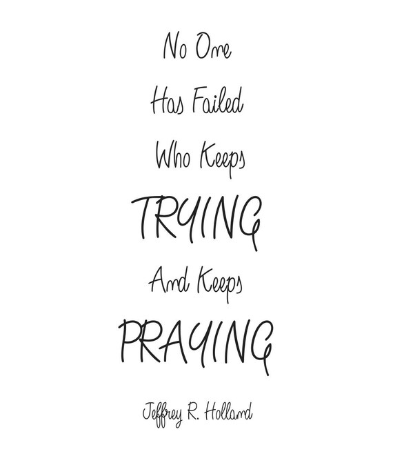 lds quote printable no one has failed etsy new zealand