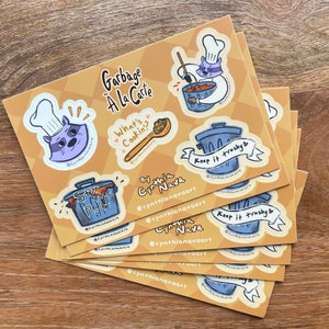 Garbàge À La Carte Sticker Pack! 4x6" Sheet (Shipping Included)