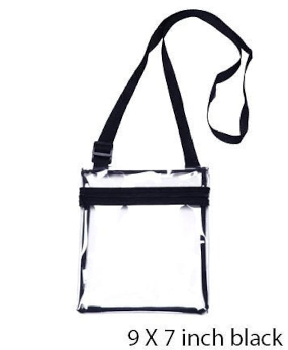 clear messenger bag