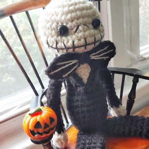 Halloween handmade doll, spooky skeleton doll, Skeleton ragdoll, creepy cute home decor, gifts for friends, Halloween Nightmare, gifts