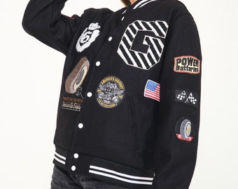 College Patch Jacket