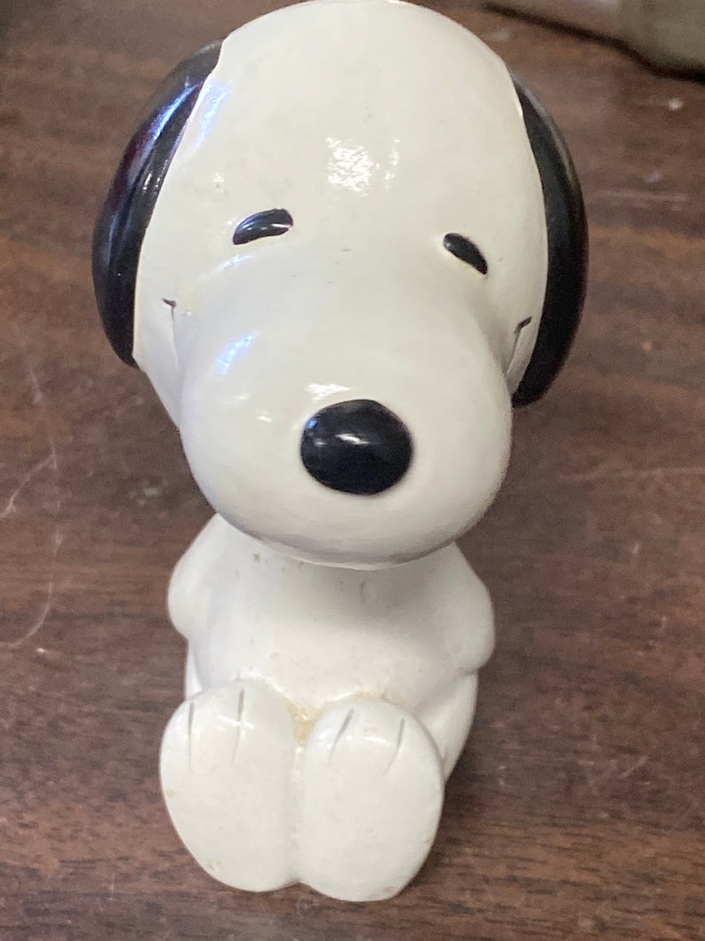 Vintage 1966 Snoopy bobble head Etsy