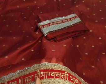 Banarasi soft Tissue silk saree with blouse;DHL Shipping in 4 to 5 days