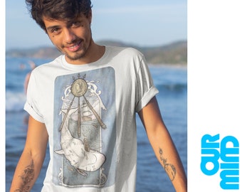 Moby Dick T-Shirt: Vintage Nautical Whale Design