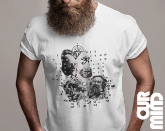 Graham Hancock & Randall Carlson T-Shirt: Antikes Geschichts-Design