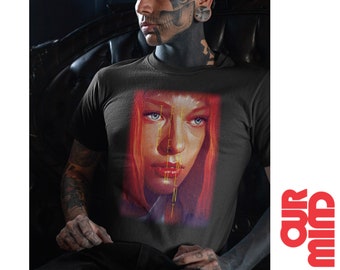 FIFTH  ELEMENT FILM T Shirt - Unisex Men Women science fiction action film Luc Besson Bruce Willis Milla Jovovich Gary Oldman Action Sci-fi