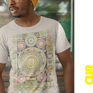 1690 ASTRONOMISCHES MAP T-Shirt - Unisex Männer Frauen Universum Astrologie Vintage Illustration Antike Karte Retro RareAstronomie Horoskop