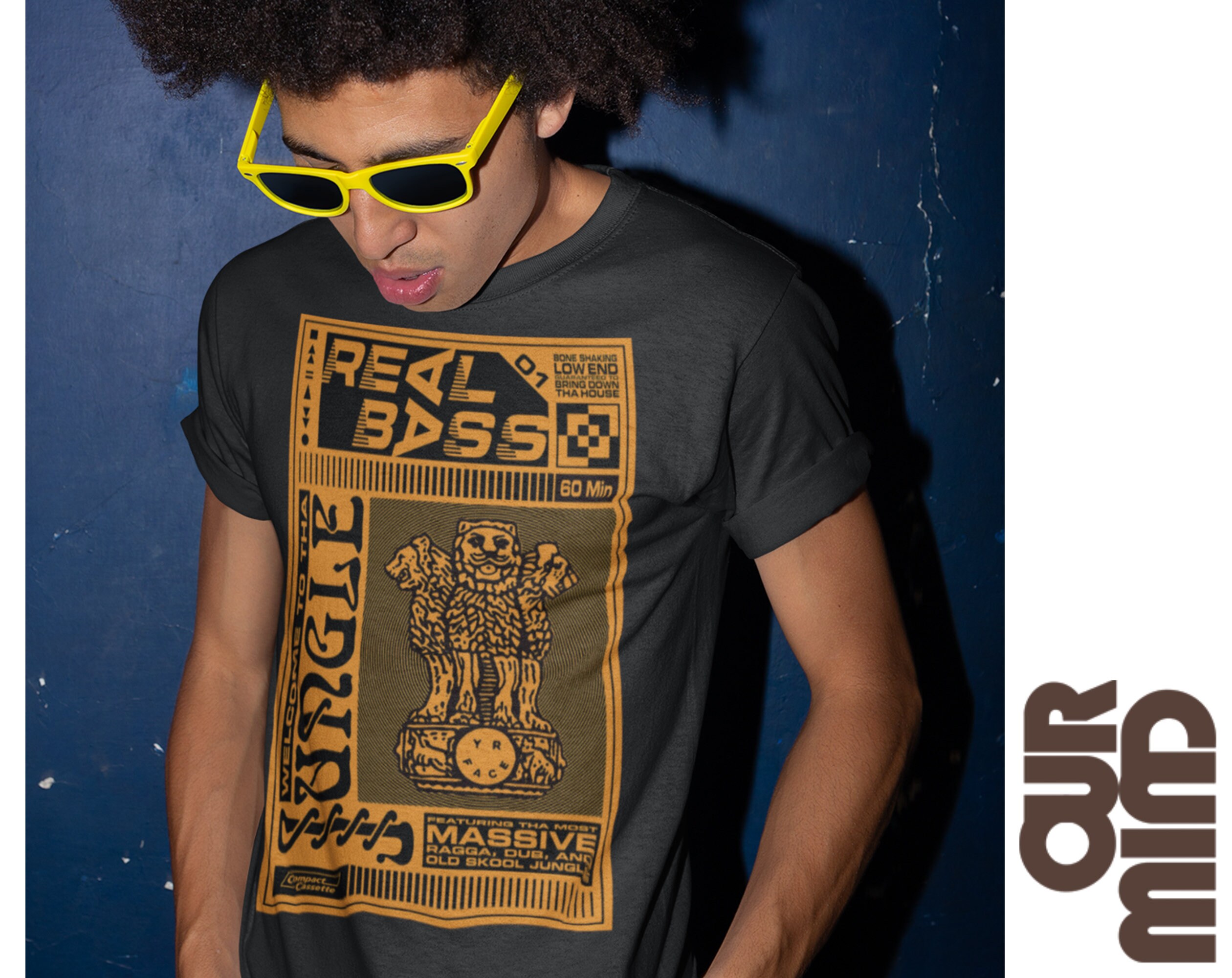 Maglietta Tribal Bass Drum & DJ: Lo Stile Che Fa Rima Con Musica!