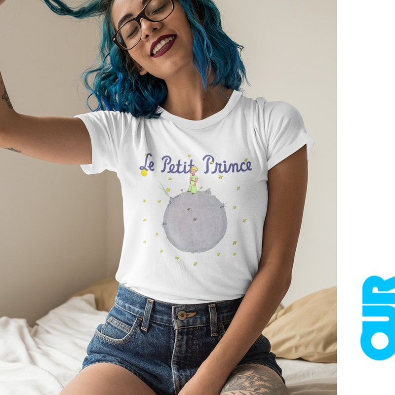 Literary Cat Unisex T-Shirt - The Little Prince main image 1