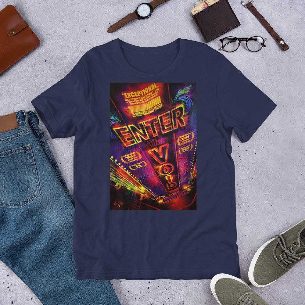 ENTER THE VOID T Shirt - Unisex Men Women Cinema Poster Dmt