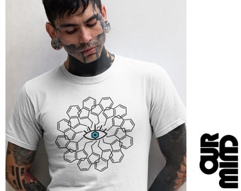 Offizieller MIND & MATTER PODCAST T-Shirt 02 - Unisex Herren Damen (von Nick Jikomes)