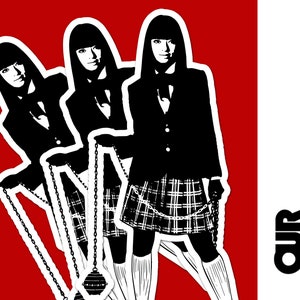 GOGO YUBARI Sticker - Kill Bill Patch Movie Poster Anime Classic Cinema Quentin Tarantino Japanese Asian Japan Killer Vintage Halloween